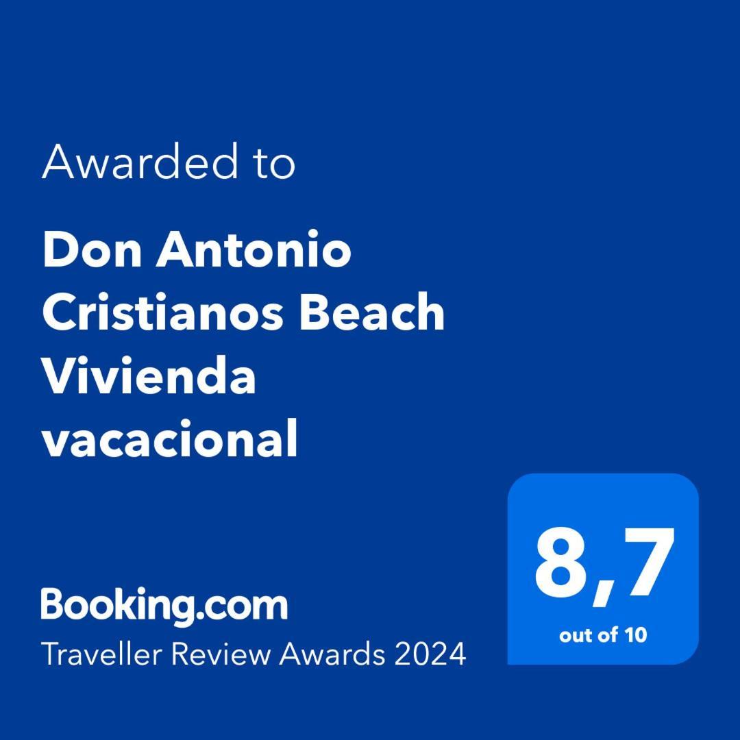Don Antonio Cristianos Beach Vivienda Vacacional Лос Кристианос Экстерьер фото